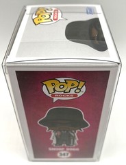 Funko Pop! Rocks Snoop Dogg #347 Flocked Funko Special Edition with Protector
