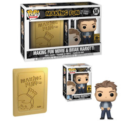 Funko POP! Brian Mariotti Making Fun Bundle POP & DVD LE5000
