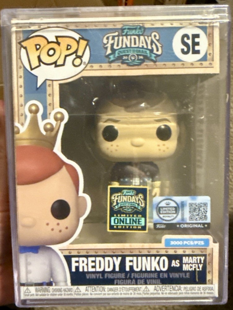 Fundays 2026 SDCC-ONLINE-Freddy Funko as Marty McFly (Back To The Future) 3000pc