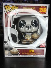 Funko Pop Movies Kung Fu Panda Po with Dumplings #1526 C2E2 Con Sticker