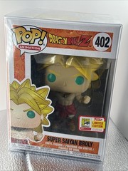 Funko Pop! Dragon Ball Z Super Saiyan Broly #402 2018 SDCC Official Sticker