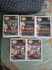 Funko Pop! Jujutsu Kaisen Figures Set of 5 (#1886, #1959, #1960, #2322, #2323)