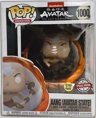 Funko Pop! Avatar 6 Inch Aang Avatar State #1000 Glow In The Dark Special Ed