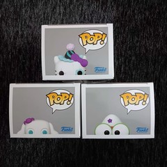 Funko Pop! Sanrio HELLO KITTY CINNAMOROLL KEROPPI Pack Of 3 (All Glow) #155-#157