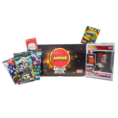 Mystery Grail Anime Mega Box – Funko Pop, Sealed Booster Packs and more
