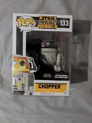 Funko Pop! Star Wars Rebels #133: Chopper Action Figure