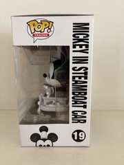 Funko POP! Trains Mickey in Steamboat Car #19 Disney 100 Amazon Exclusive