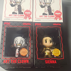 thrilljoy PIX! Terrifier Art the Clown & Sienna Chase Limited Edition Vinyl 9999