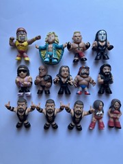 FUNKO WWE MYSTERY MINIS LOT OF 14 FIGURES SERIES 1 AND SERIES 2 MIXED