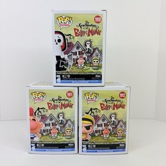 Funko Pop! Vinyl: Cartoon Network -SET OF 3 Grim #1910 Billy #1911 & Mandy #1912