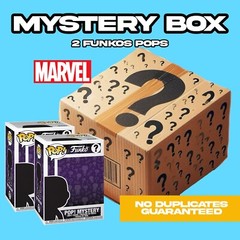 Funko Starter Collector Mystery Box Set of 2 (Random Marvel Pops)