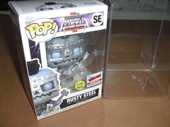 Funko Pop! Heavy Metal Halloween 2023 Rusty Steel NYCC GITD SE 1000 MINT!