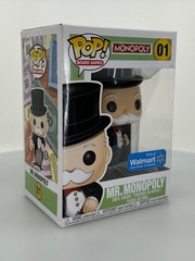Funko POP! Board Games Monopoly Uncle Pennybags #1 Walmart Exclusive NOT MINT