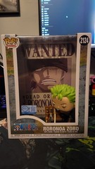 Funko Pop! Small Cover Case: One Piece – Roronoa Zoro – Funko (Exclusive) #2124