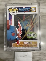 Guardians Of The Galaxy Yondu Funko ECCC Sticker Signed By Michael Rooker – JSA