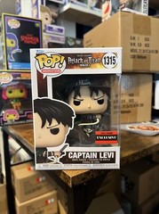 Funko Pop! Vinyl: Attack on Titan – Captain Levi – AAA Anime (AAA)…
