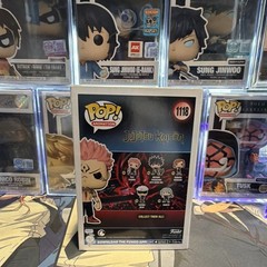 Funko Pop! Animation Jujutsu Kaisen Ryomen Sukuna #1118 Glow Chase Autographed …