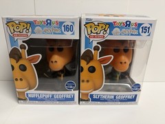 Funko Pop! Set Hufflepuff & Slytherin Geoffrey ToysRus Canada Exclusive NM 🔥