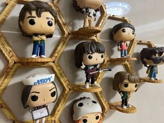 9 PCS Wall Mount Display Stand Shelf for Funko POP Lego Figures Collection