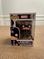 Funko Pop! Vinyl: Marvel – Black Bolt – (Black) – Diamond Comics (Exclusive) PX