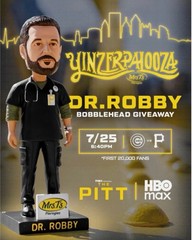 The Pitt Dr. Robby Bobblehead Pirates SGA Limited 2026 Sealed New