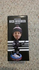 Nico Hischier Bobblehead New Jersey Devils Alternate Jersey New in Box RARE