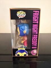 Funko Pop! Fright Night Freddy II NYCC 2022 Black Light Exclusive Figure