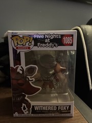 Funko Pop! Games Five Nights at Freddy’s Withered Foxy (unopened)