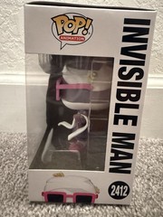 Funko Pop Invisible Man 2412 Chase Limited Edition Universal Monsters, New