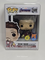 Funko POP! Avengers Iron Man (I am Iron Man) #580 PX Previews Exclusive GITD