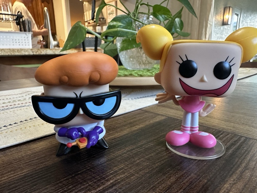 Funko Pop Nickelodeon Dexter’s Laboratory Cartoon Dexter And Dee Dee OOB