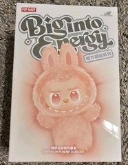100% Authentic Popmart Labubu V3 Big Into Energy Plush 1pcs Blind Box Sealed