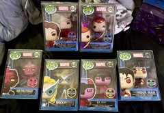 🔥Funko Pop! Digital – Marvel -Set of 6 in Protectors – Read Description 🔥