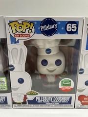 Funko Pop! Ad Icons LE Pillsbury Doughboy 37 & ECCC 41, 93, & 94 Lot Of 4.