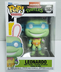 LOT OF 2 LEONARDO & MICHELANGELO EASTER Teenage Mutant Ninja Turtles Funko POP!