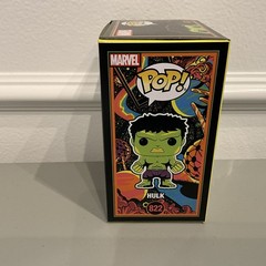 Funko Pop! Hulk #822 Black Light Funko Exclusive Marvel Exclusive