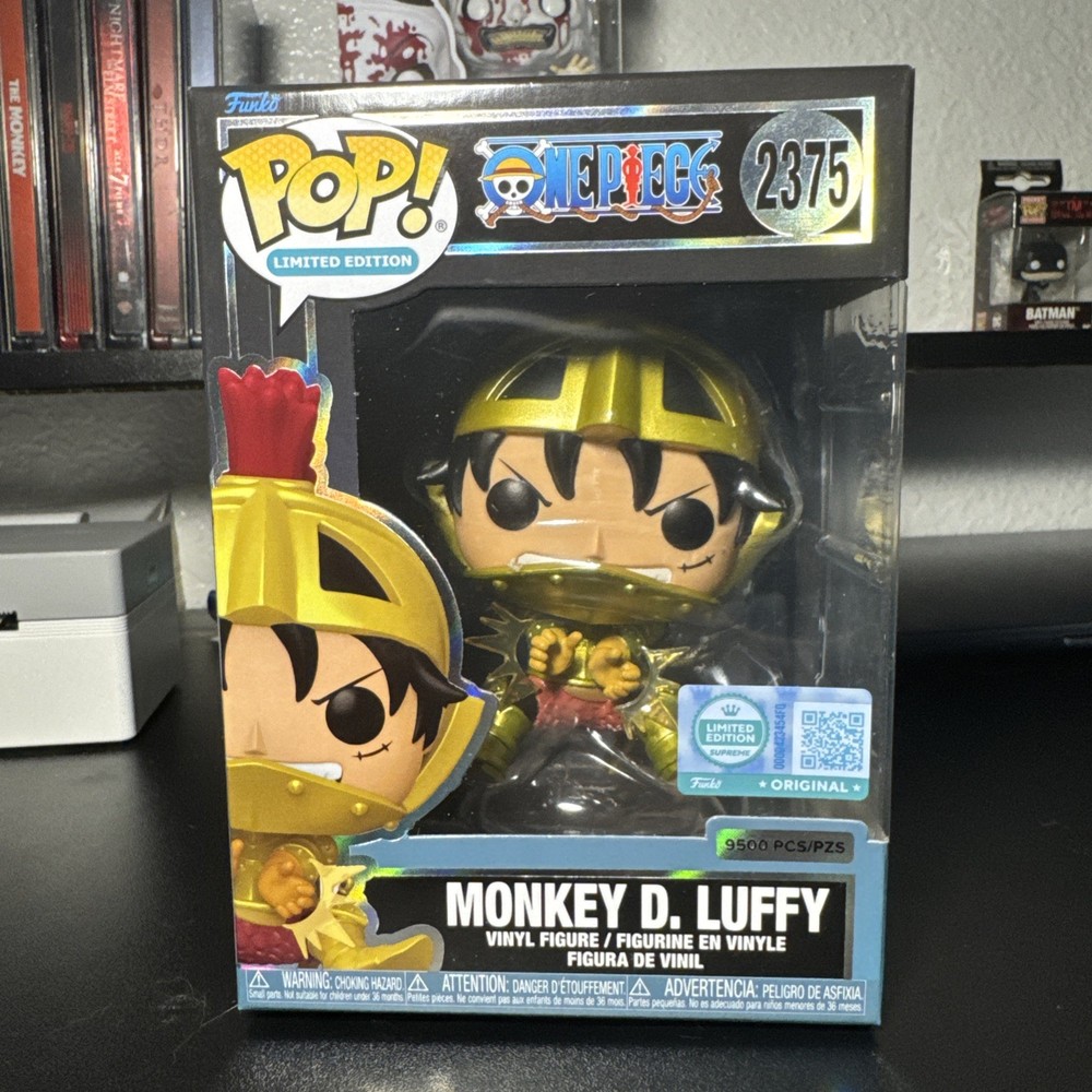 Funko Pop! Limited Edition One Piece Monkey D. Luffy #2375 LE 9500 W/Protector