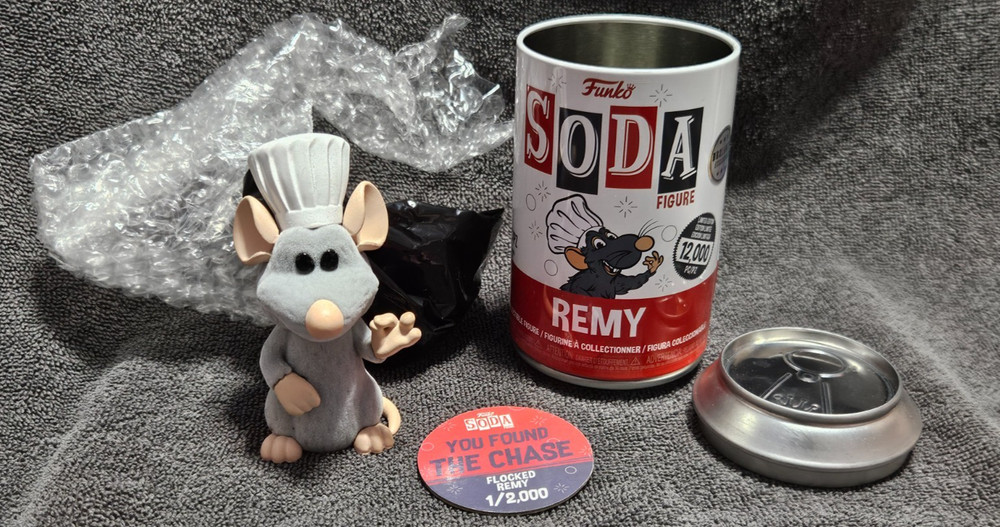Funko Soda CHASE Flocked Remy Disney Pixar — BoxLunch Exclusive