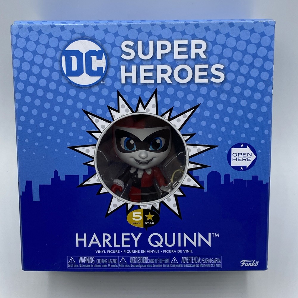 Batman Harley Quinn 5 Star 9.5cm Tall Stylized Excellent Quality Vinyl Figure