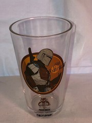 Star Wars 2 Funko Glass Tumblers Boba Fett And IG-11 Mint