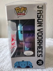 Funko Pop 8-bit Jason Voorhees Signed By Kane Hodder With COA