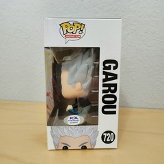 ⭐ONE PUNCH MAN FUNKO POP: Greg Chun signed/quoted GAROU #720 PSA-COA Witnessed