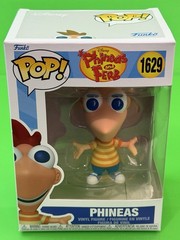 Funko Pop! Disney Phineas And Ferb #1629 Phineas Vinyl Figure New!!!