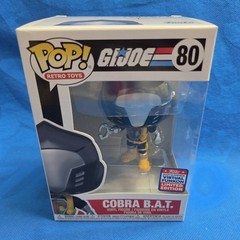 NEW! OFFICIAL VIRTUAL FUNKON 2021 FUNKO POP! RETRO TOYS: G.I.JOE – COBRA B.A.T.