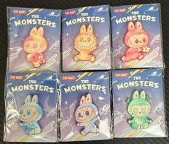 AUTHENTIC POP MART Labubu Big Into Energy Pin – Complete Set – Limited Edition