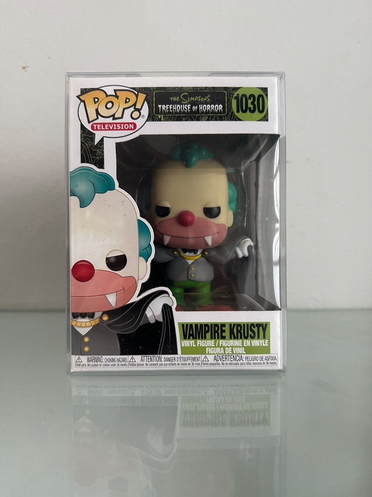 Funko Pop! Vinyl: The Simpsons – Vampire Krusty #1030 w/ Protector