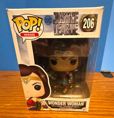 Funko Pop! Heroes Justice League Wonder Woman Vinyl Figure Box #206
