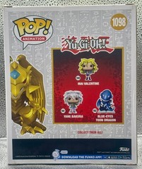🔥Funko Pop! Anima 6 in: Yu-Gi-Oh! – WINGED DRAGON of RA #1098 METALLIC VAULT🔥
