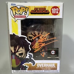 Kellen Goff Signed Overhaul My Hero Academia Funko Pop w/ PSA Certificate