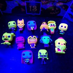 Funko Nightmare Before Christmas Black Light Pocket Pops FREE SHIPPING YOU PICK!